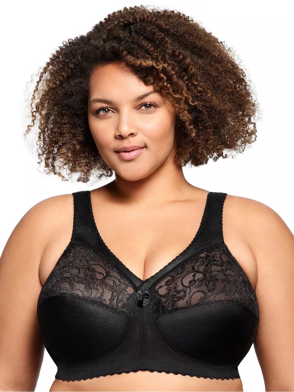 Glamorise Bra Magiclift Original Supportive Wire Free Style 1000 Size 56DD